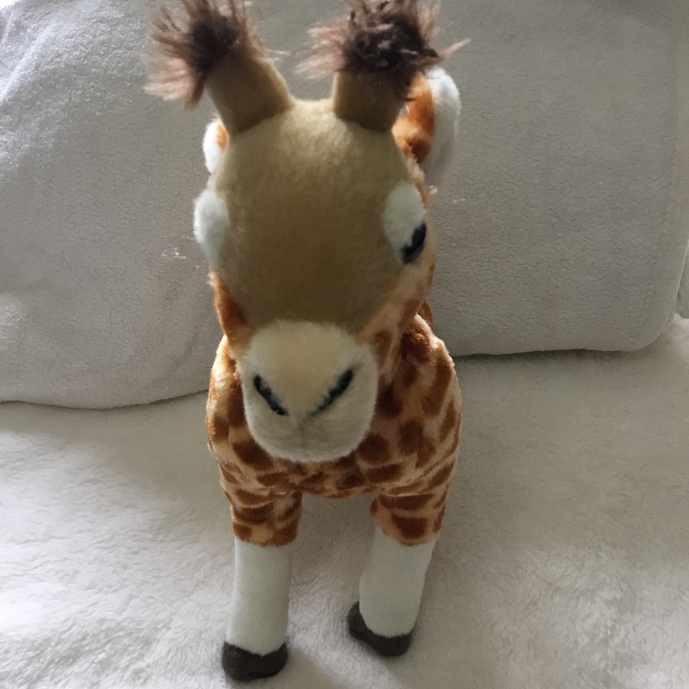 Wild Republic 17" Giraffe Plush Stuffed Animal Realistic Safari Standing Toy